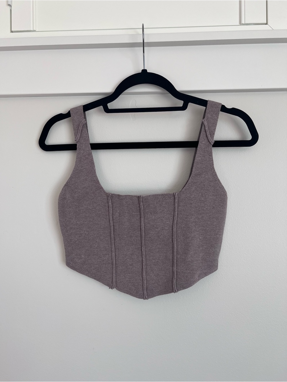 Rumored Exposed Seam Corset Napa NWT SZ L